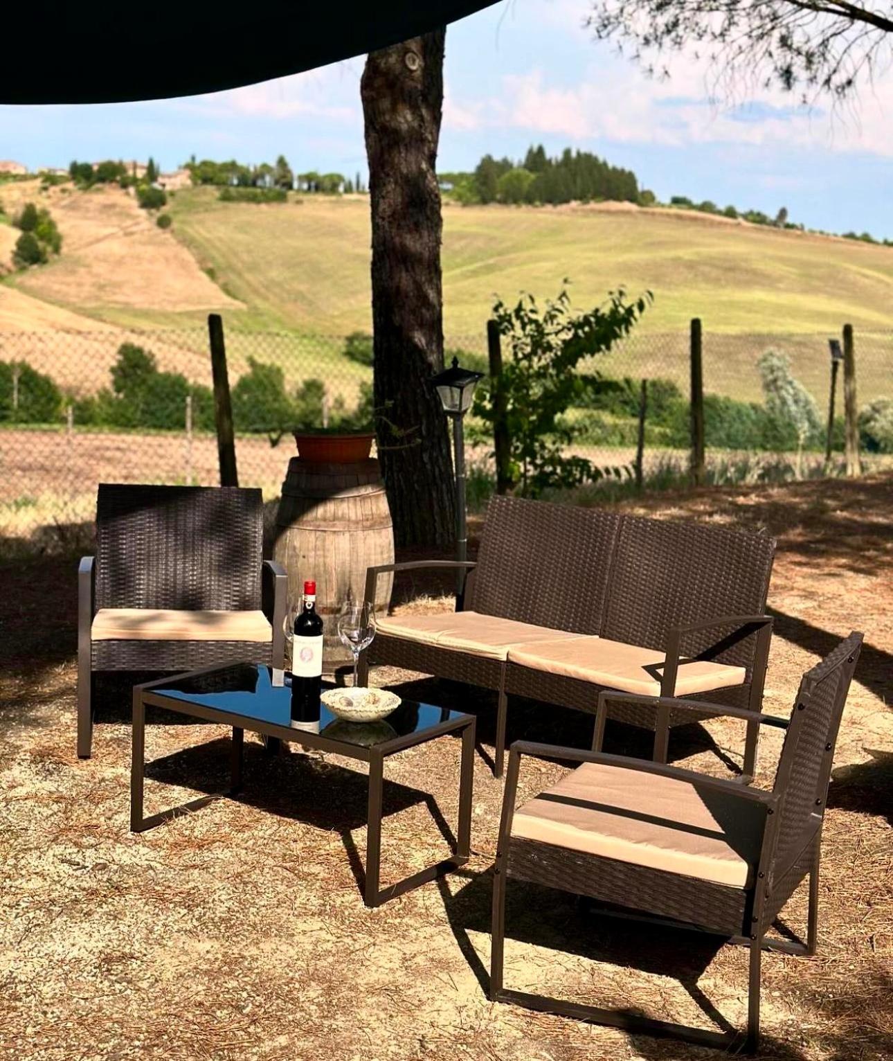 Agriturismo La Terrazza Sul Mangia Siena Zewnętrze zdjęcie